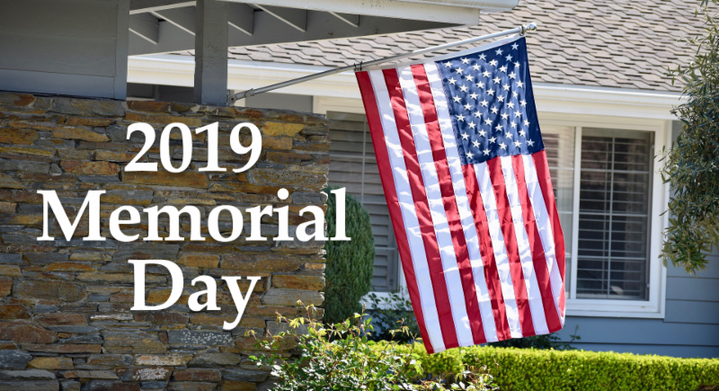 Memorial Day 2019